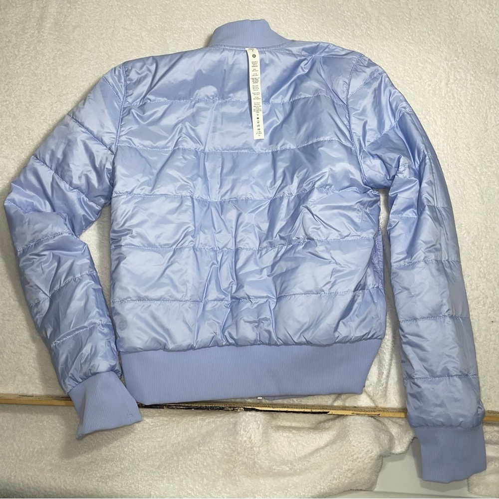 Lululemon nonstop Bomber jacket Women's size 2 reversible full zip - Picture 7 of 13